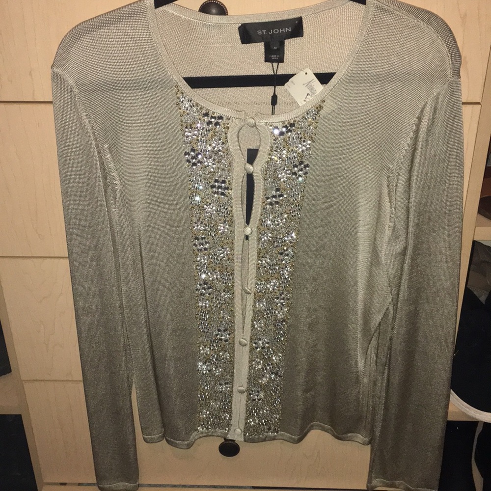 St John Embellished Cardigan